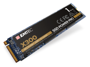 هارد درایو اس اس دی (SSD) امتک (EMTEC) مدل ECSSD1TX300 ظرفیت 1 ترابایت فرم فاکتور M.2-2280 رابط NVMe