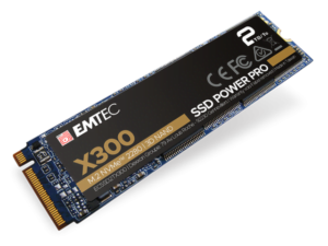 هارد درایو اس اس دی (SSD) امتک (EMTEC) مدل ECSSD2TX300 ظرفیت 2 ترابایت فرم فاکتور M.2-2280 رابط NVMe