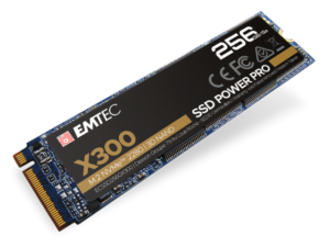 هارد درایو اس اس دی (SSD) امتک (EMTEC) مدل ECSSD256GX300 ظرفیت 256 گیگابایت فرم فاکتور M.2-2280 رابط NVMe