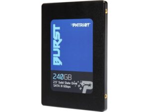 هارد درایو اس اس دی (SSD) پاتریوت (Patriot) مدل PBU240GS25SSDR ظرفیت 240 گیگابایت فرم فاکتور 2.5 اینچ رابط SATA
