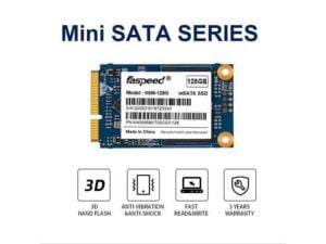 هارد درایو اس اس دی (SSD) Faspeed ظرفیت 128 گیگابایت فرم فاکتور mSATA