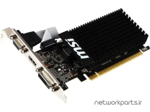 کارت گرافیکی ام اس آی (MSI) مدل GT710-1GD3H-LP پردازنده گرافیکی GeForce-GT710 حافظه 1 گیگابایت نوع DDR3