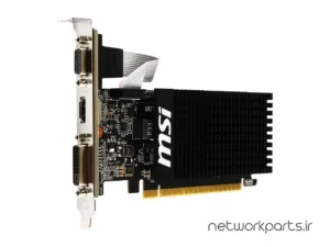 کارت گرافیکی ام اس آی (MSI) مدل GT710-2GD3H-LP پردازنده گرافیکی GeForce-GT710 حافظه 2 گیگابایت نوع DDR3