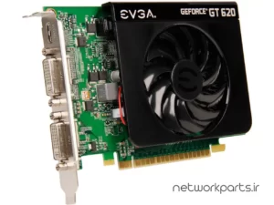 کارت گرافیکی ای وی جی ای (EVGA) مدل 01G-P3-2621-KR پردازنده گرافیکی GeForce-GT620 حافظه 1 گیگابایت نوع DDR3