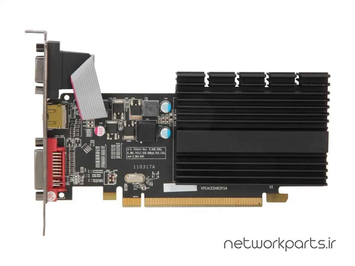 کارت گرافیکی ایکس اف ایکس (XFX) مدل ON-XFX1-STDR پردازنده گرافیکی Radeon-HD5450 حافظه 512 مگابایت نوع DDR3