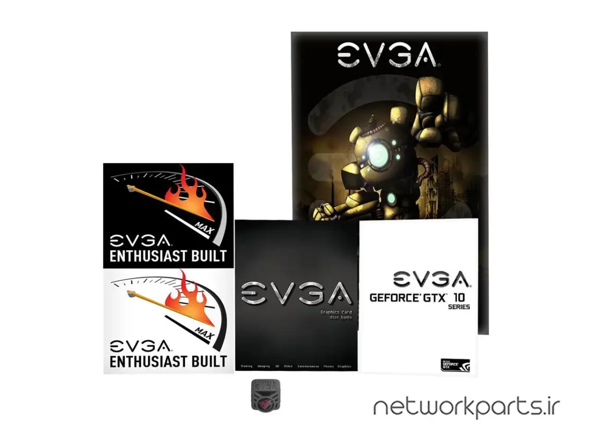 کارت گرافیکی ای وی جی ای (EVGA) مدل 08G-P4-5171-KR پردازنده گرافیکی GeForce-GTX1070 حافظه 8 گیگابایت نوع GDDR5