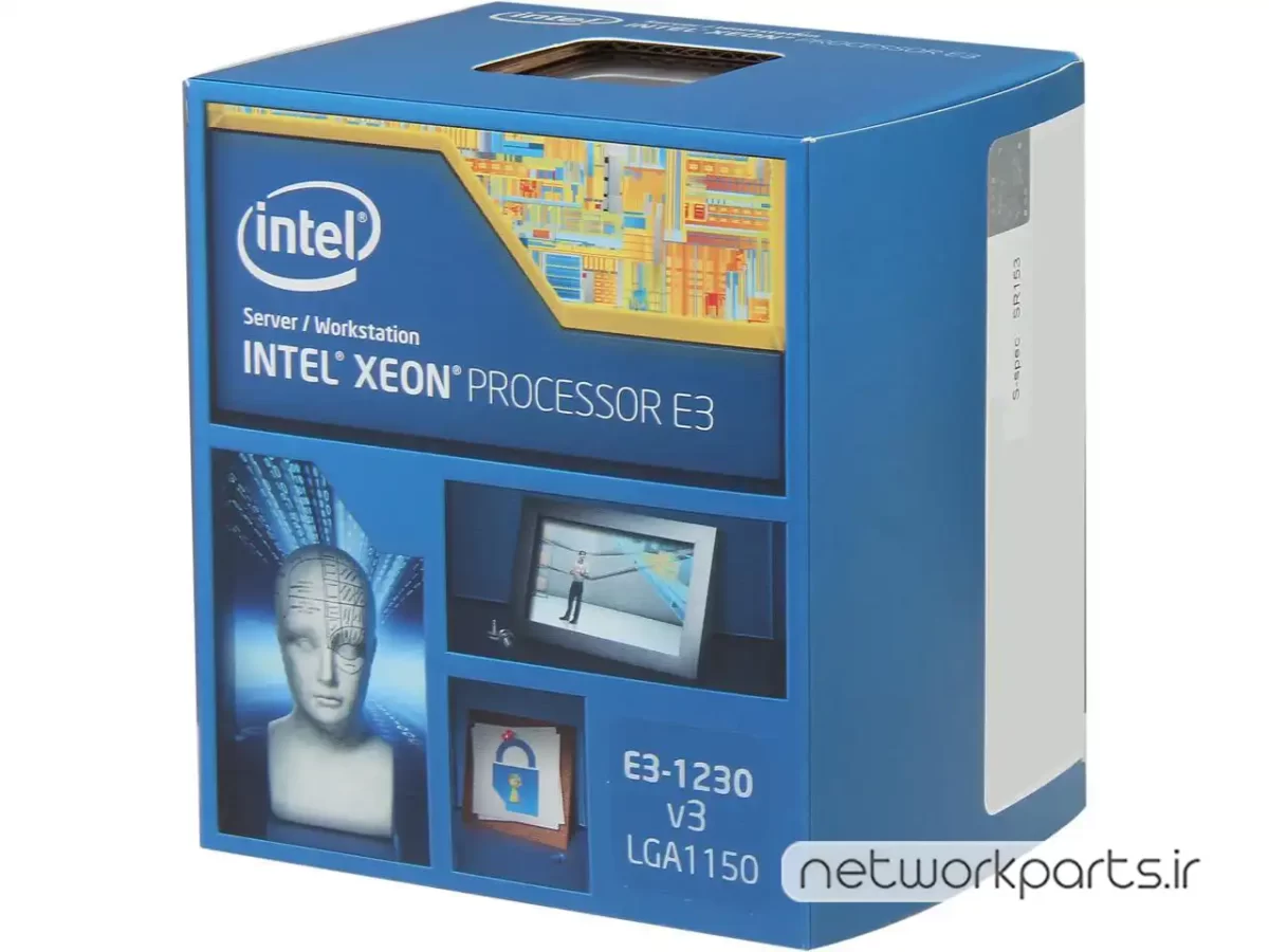 پردازنده سرور اینتل (Intel) سری Xeon مدل BX80646E31230V3 فرکانس 3.3 گیگاهرتز سوکت LGA1150