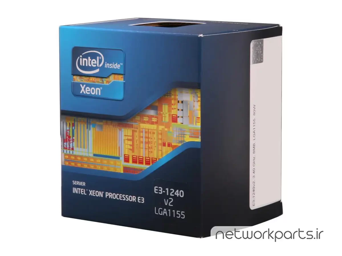 پردازنده سرور اینتل (Intel) سری Xeon مدل BX80637E31240V2 فرکانس 3.4 گیگاهرتز سوکت LGA1155