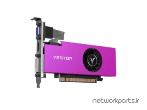 کارت گرافیکی یستون (Yeston) مدل RX550-4GD5-LP پردازنده گرافیکی Radeon-RX550 حافظه 4 گیگابایت نوع GDDR5