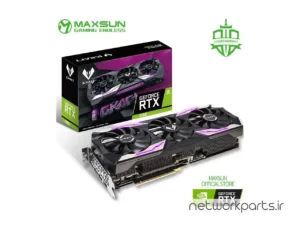 کارت گرافیکی مکس سان (MaxSun) مدل RTX3080 پردازنده گرافیکی GeForce-RTX3080 حافظه 10 گیگابایت نوع GDDR6X