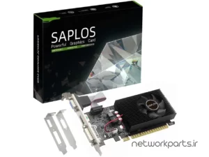 کارت گرافیکی SAPLOS مدل GT730 پردازنده گرافیکی GeForce-GT730 حافظه 2 گیگابایت نوع DDR3