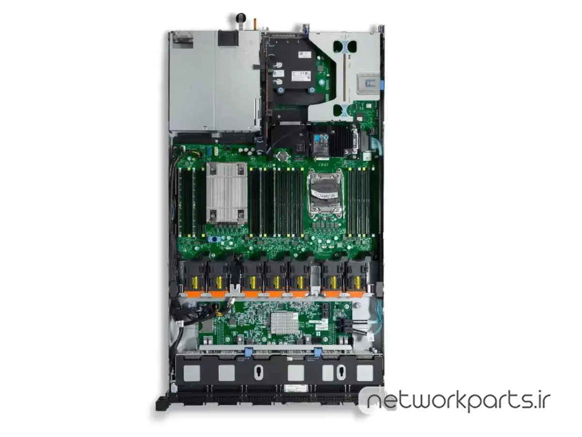سرور رک دل (DELL) سری PowerEdge مدل R630 دارای 1 پردازنده مدل E5-2637 V3 سوکت LGA2011-3 بدون هارد درایو بهمراه حافظه رم 32GB با فرم فاکتور 1U