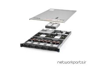 سرور رک دل (DELL) سری PowerEdge مدل R620 دارای 2 پردازنده مدل E5-2687W سوکت LGA2011 بدون هارد درایو بهمراه حافظه رم 64GB با فرم فاکتور 1U