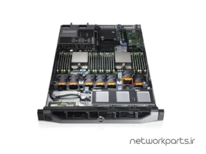 سرور رک دل (DELL) سری PowerEdge مدل R620 دارای 1 پردازنده مدل E5-2660 سوکت LGA2011 بهمراه 3 هارد درایو 1TB و حافظه رم 48GB با فرم فاکتور 1U
