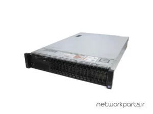 سرور رک دل (DELL) سری PowerEdge مدل R720 دارای 2 پردازنده مدل E5-2690 سوکت LGA2011 بهمراه 4 هارد درایو 300GB و حافظه رم 24GB با فرم فاکتور 2U