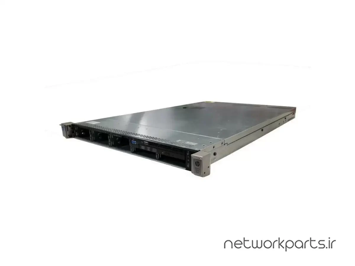 سرور رک اچ پی (HP) سری ProLiant مدل DL360 G9 دارای 2 پردازنده مدل E5-2609 V3 سوکت LGA2011-3 بهمراه 2 هارد درایو 146GB و حافظه رم 144GB با فرم فاکتور 1U