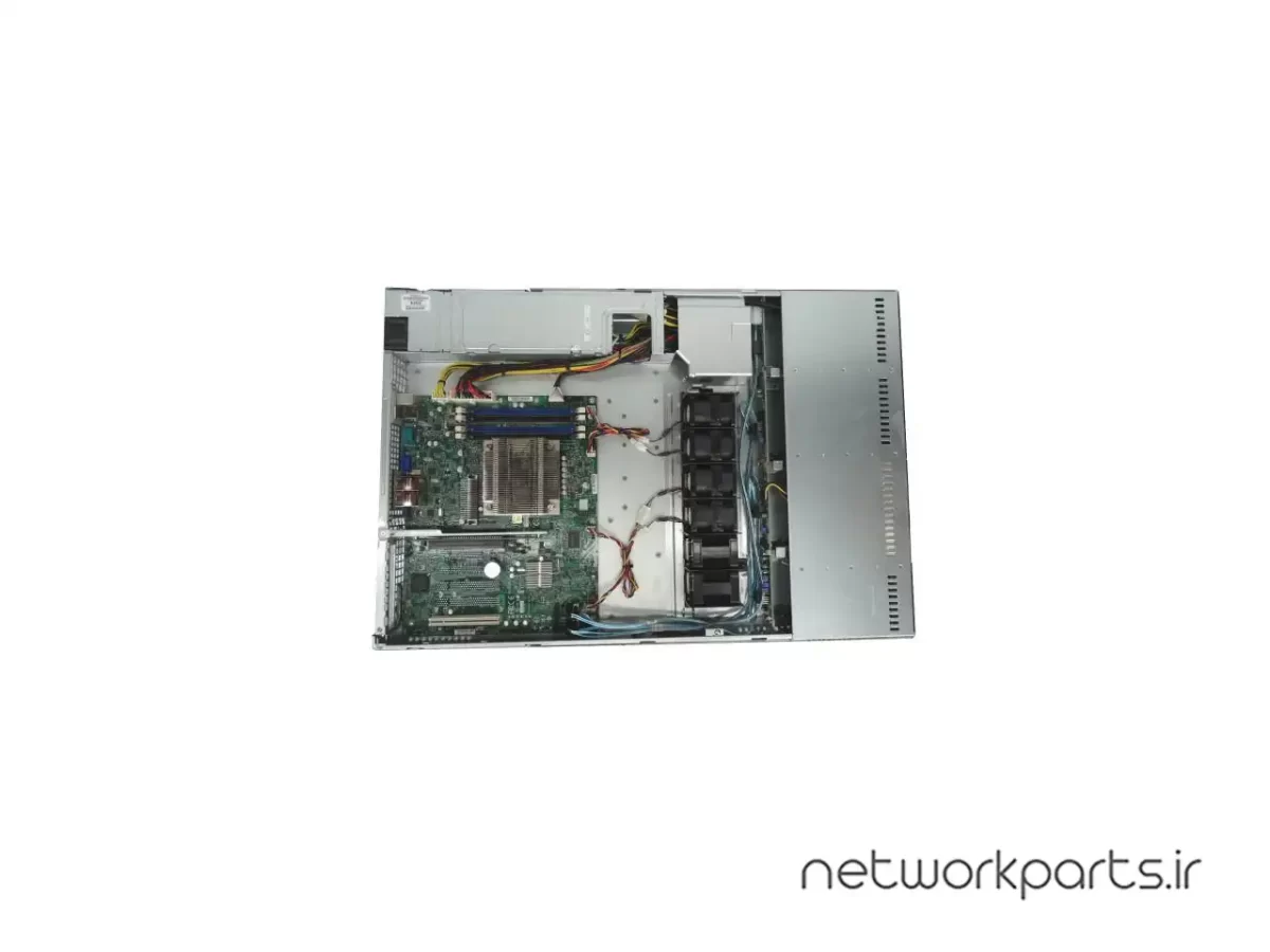 سرور رک سوپرمایکرو (Supermicro) سری SuperServer مدل 1U X9SCi-LN4F دارای 1 پردازنده مدل E3-1270 V2 سوکت LGA1155 بهمراه 4 هارد درایو 1TB و حافظه رم 16GB با فرم فاکتور 1U