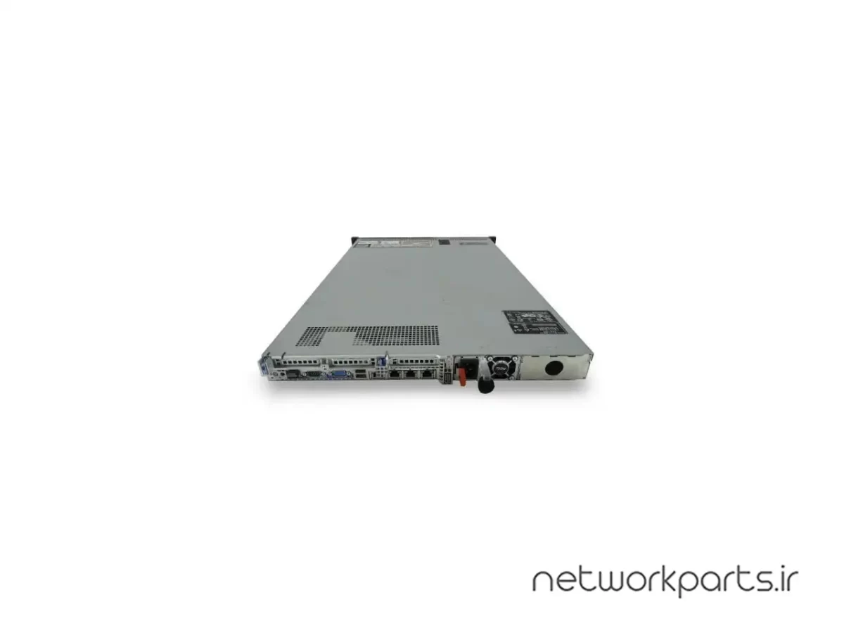 سرور رک دل (DELL) سری PowerEdge مدل R620 دارای 2 پردازنده مدل E5-2603 سوکت LGA2011 بهمراه 4 هارد درایو 100GB و حافظه رم 16GB با فرم فاکتور 1U