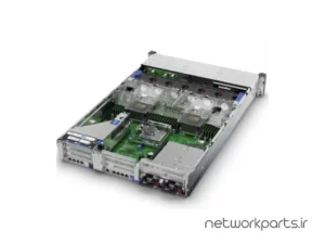سرور رک اچ پی (HP) سری ProLiant مدل DL380 G10 دارای 2 پردازنده مدل Silver 4208 سوکت LGA3647 بدون هارد درایو بهمراه حافظه رم 1TB با فرم فاکتور 2U