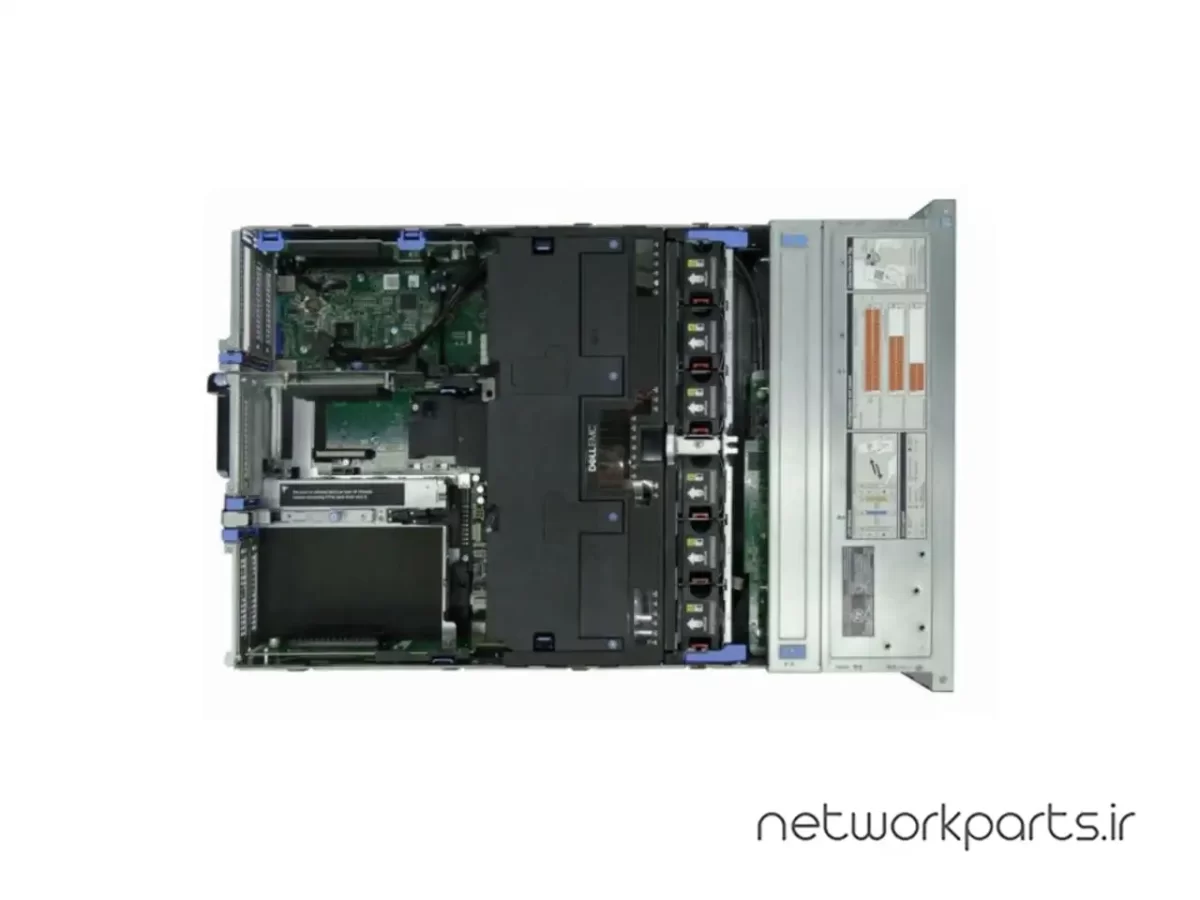 سرور رک دل (DELL) سری PowerEdge مدل R740XD دارای 2 پردازنده مدل Platinum 8260L سوکت LGA3647 بدون هارد درایو بهمراه حافظه رم 32GB با فرم فاکتور 2U