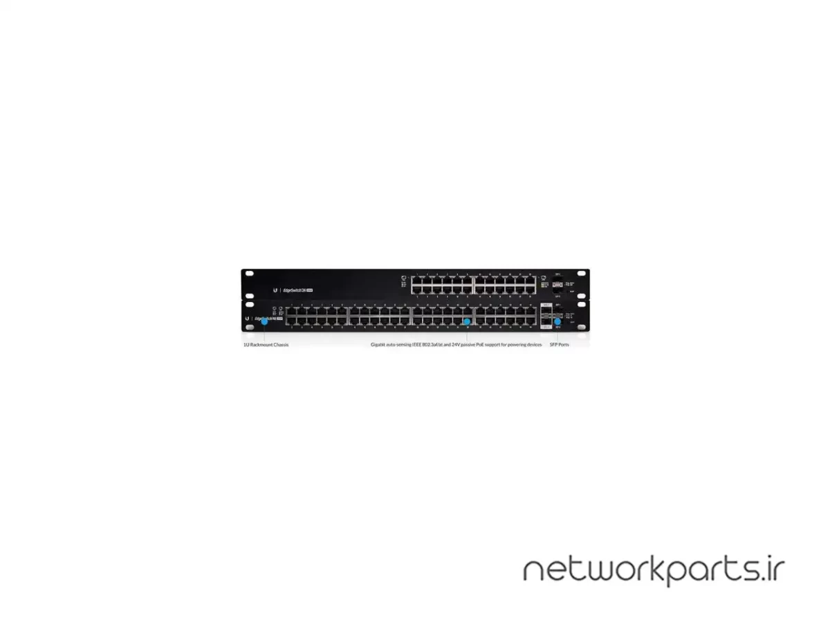 سوییچ Ubiquiti Networks مدل ES-24-250W-US دارای 24 پورت