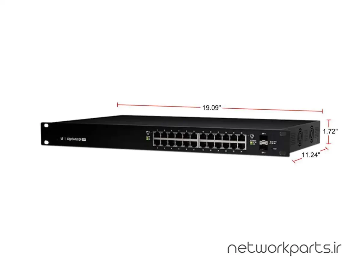 سوییچ Ubiquiti Networks مدل ES-24-250W-US دارای 24 پورت