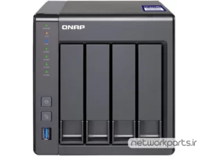 ذخیره ساز تحت شبکه (NAS) کیونپ (Qnap) مدل TS-431X2-2G-US بدون هارد درایو دارای 2GB حافظه رم