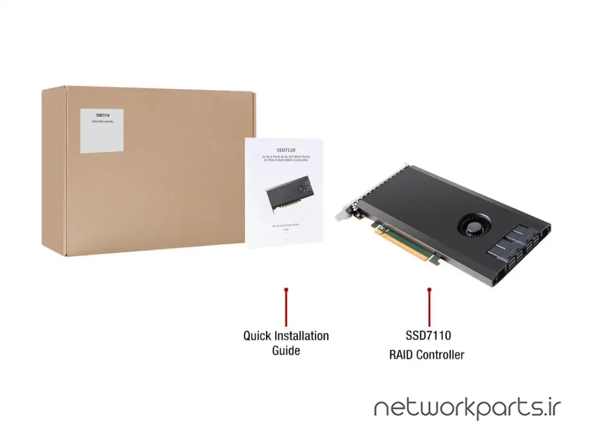 کارت RAID کنترلر SAS/SATA های پویت (HighPoint) مدل SSD7110