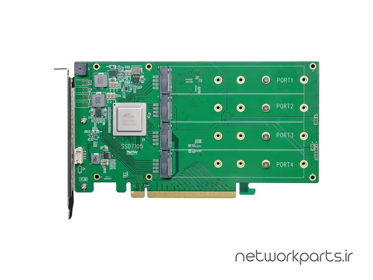 کارت RAID کنترلر PCI-Express های پویت (HighPoint) مدل SSD7105