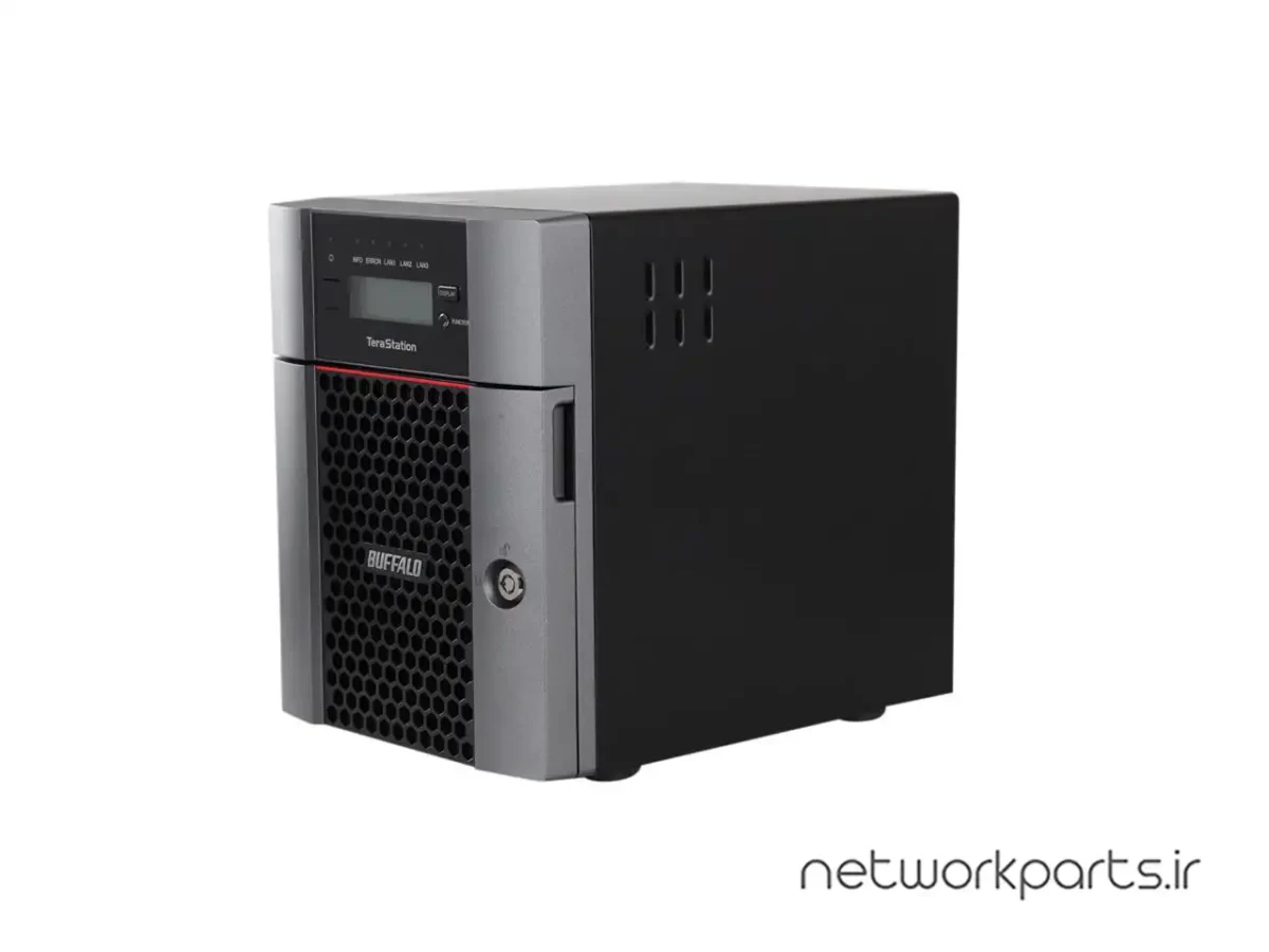 ذخیره ساز تحت شبکه (NAS) بوفالو (Buffalo) مدل TS5410DN1604 دارای 16TB (4x 4TB) هارد درایو و 4GB حافظه رم