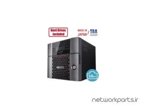 ذخیره ساز تحت شبکه (NAS) بوفالو (Buffalo) مدل WS5420DN16S9 دارای 16TB (4x 4TB) هارد درایو و 8GB حافظه رم