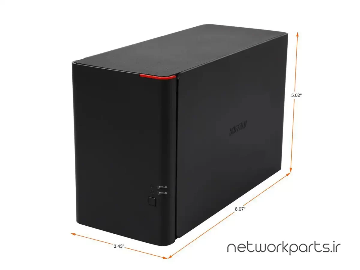 ذخیره ساز تحت شبکه (NAS) بوفالو (Buffalo) مدل TS1200D0402 دارای 4TB (2x 2TB) هارد درایو
