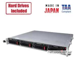ذخیره ساز تحت شبکه (NAS) بوفالو (Buffalo) مدل TS5410RN4804 دارای 48TB (4x 12TB) هارد درایو و 4GB حافظه رم