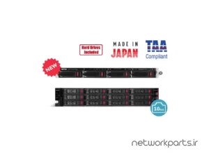 ذخیره ساز تحت شبکه (NAS) بوفالو (Buffalo) مدل TS51220RH14412 دارای 144TB (12x 12TB) هارد درایو و 16GB حافظه رم