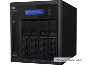 ذخیره ساز تحت شبکه (NAS) وسترن دیجیتال (Western Digital) مدل WDBNFA0400KBK-NESN دارای 40TB هارد درایو و 4GB حافظه رم