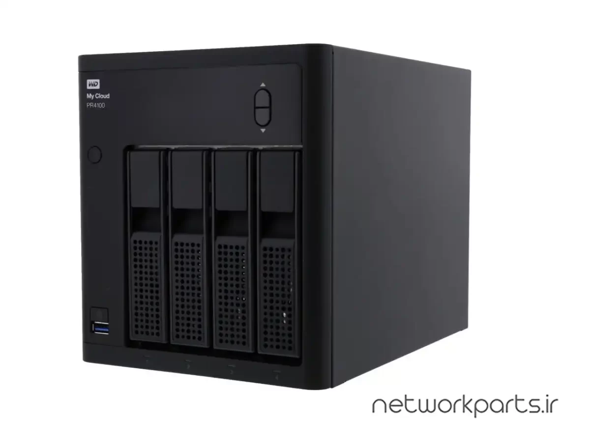 ذخیره ساز تحت شبکه (NAS) وسترن دیجیتال (Western Digital) مدل WDBNFA0160KBK-NESN دارای 16TB هارد درایو