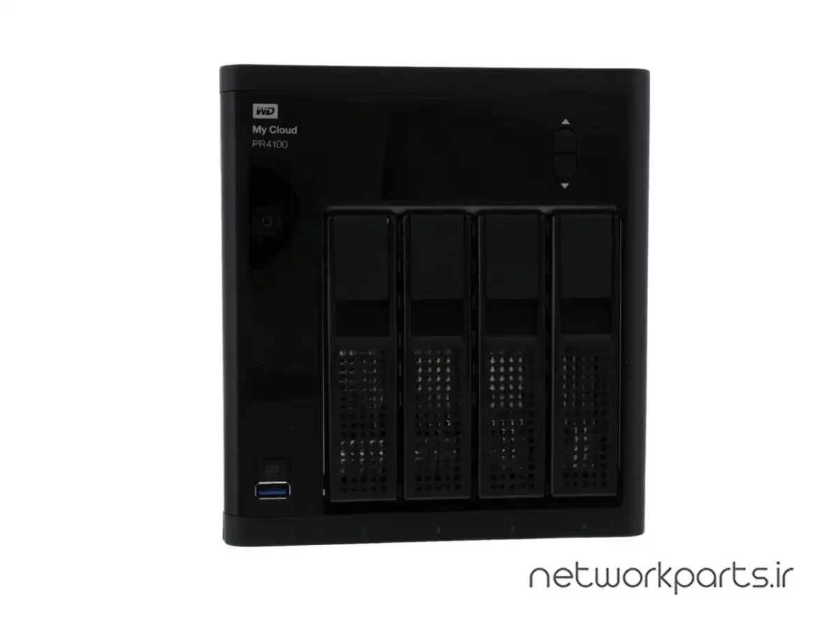 ذخیره ساز تحت شبکه (NAS) وسترن دیجیتال (Western Digital) مدل WDBNFA0160KBK-NESN دارای 16TB هارد درایو
