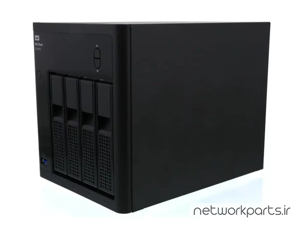 ذخیره ساز تحت شبکه (NAS) وسترن دیجیتال (Western Digital) مدل WDBWZE0160KBK-NESN دارای 16TB هارد درایو و 2GB حافظه رم