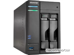 ذخیره ساز تحت شبکه (NAS) اسستور (Asustor) مدل AS6702T بدون هارد درایو دارای 4GB حافظه رم