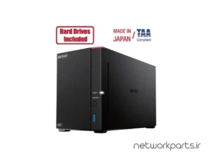 ذخیره ساز تحت شبکه (NAS) بوفالو (Buffalo) مدل LS720D1602B دارای 16TB (2x 8TB) هارد درایو و 2GB حافظه رم