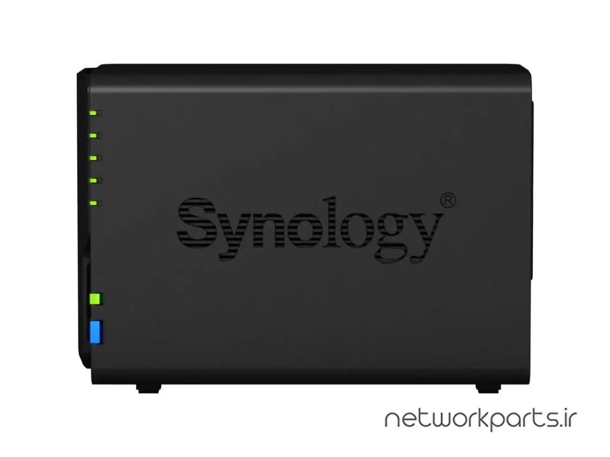 ذخیره ساز تحت شبکه (NAS) سینولوژی (Synology) مدل DS220+ دارای 6TB (2x 3TB) هارد درایو و 2GB حافظه رم