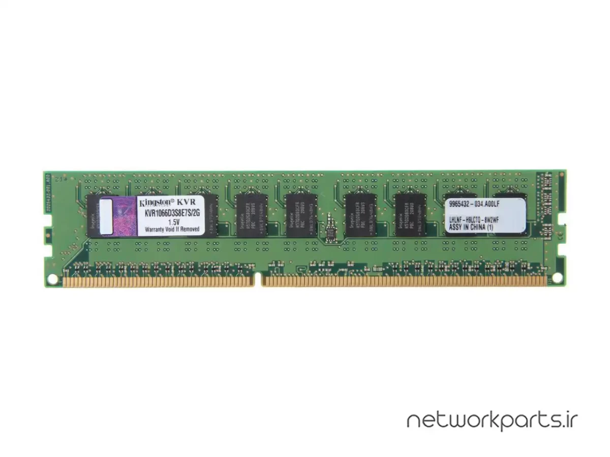 رم سرور (RAM) کینگستون (Kingston) مدل KVR1066D3S8E7S-2G ظرفیت 2GB