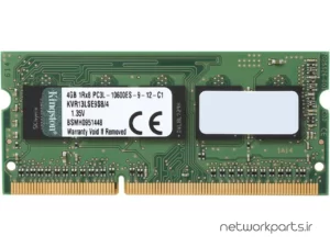 رم سرور (RAM) کینگستون (Kingston) مدل KVR13LSE9S8-4 ظرفیت 4GB