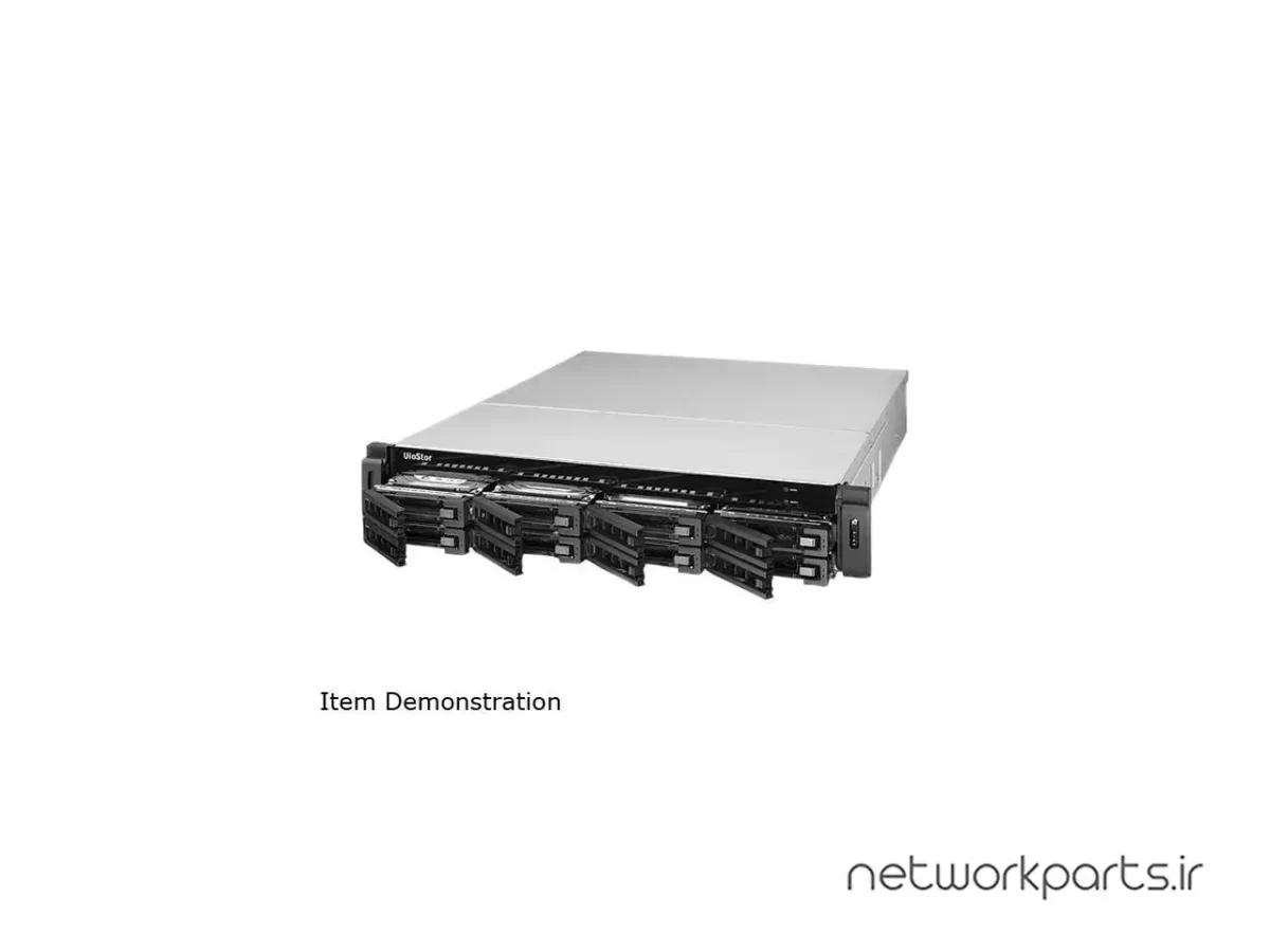 ضبط کننده ویدیویی NVR کیونپ (Qnap) پشتیبانی از 24 کانال مدل VS-8124U-RP-PRO+-US