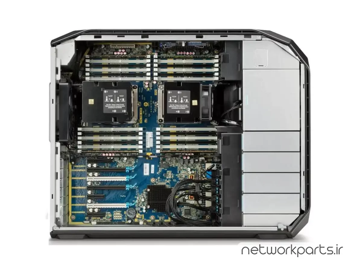 سرور ایستاده (Tower) اچ پی (HP) سری Z Series مدل Z8 G4 دارای پردازنده مدل Gold-5122 بهمراه SSD با ظرفیت 500GB و حافظه رم 768GB