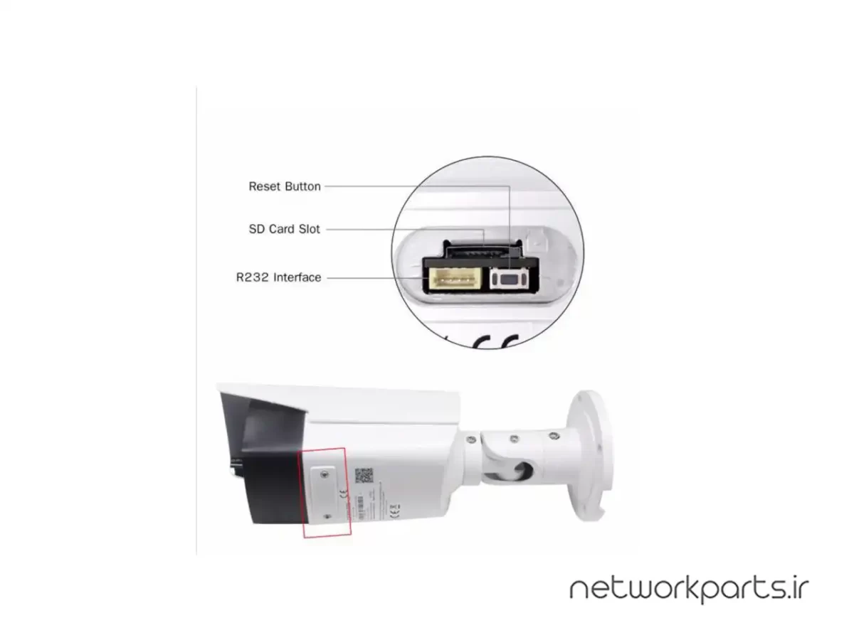 دوربین مدار بسته تحت شبکه (IP) هایک ویژن (Hikvision) مدل DS-2CD2T85FWD-I5 8MP با وضوح 4K