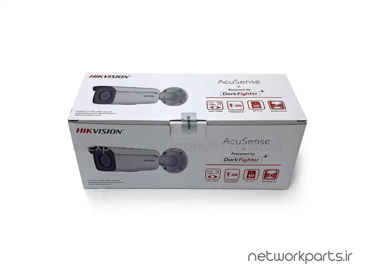 دوربین مدار بسته تحت شبکه (IP) هایک ویژن (Hikvision) سری AcuSense مدل DS-2CD2T86G2-4I 8MP با وضوح 4K