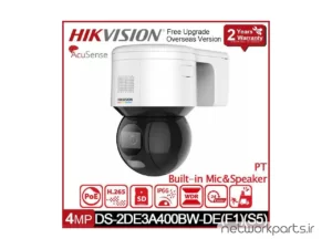 دوربین مدار بسته تحت شبکه (IP) هایک ویژن (Hikvision) سری AcuSense مدل DS-2DE3A400BW-DE(F1)(S5) 4MP با وضوح 2K
