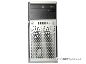 سرور ایستاده (Tower) اچ پی (HP) سری ProLiant مدل ML310e G8 V2 دارای پردازنده مدل E3-1230 V3 بدون هارد دیسک بهمراه حافظه رم 8GB