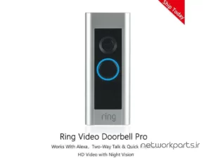 زنگ درب هوشمند رینگ (Ring) مدل Video Doorbell Pro